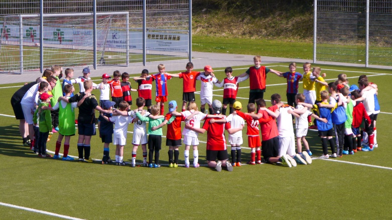 Jugendtraining des 1. FC Niederkassel