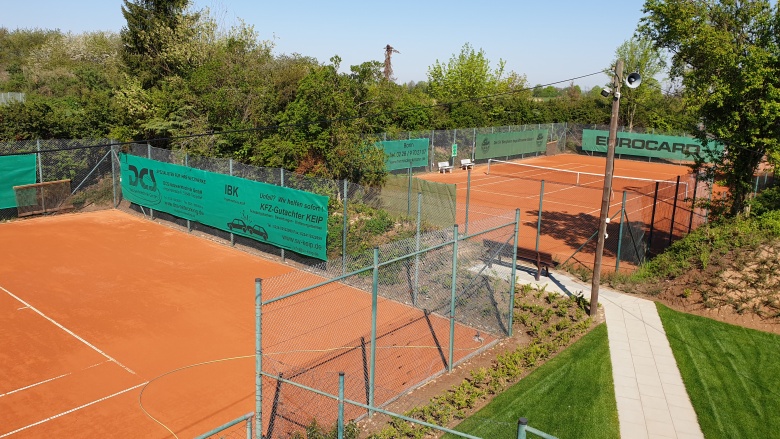 Tennisgelände des SV-Bergheim 1937